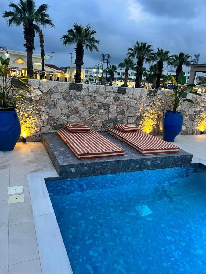 Cora May Central Villa With Private Pool 200M To The Beach Faliraki Buitenkant foto