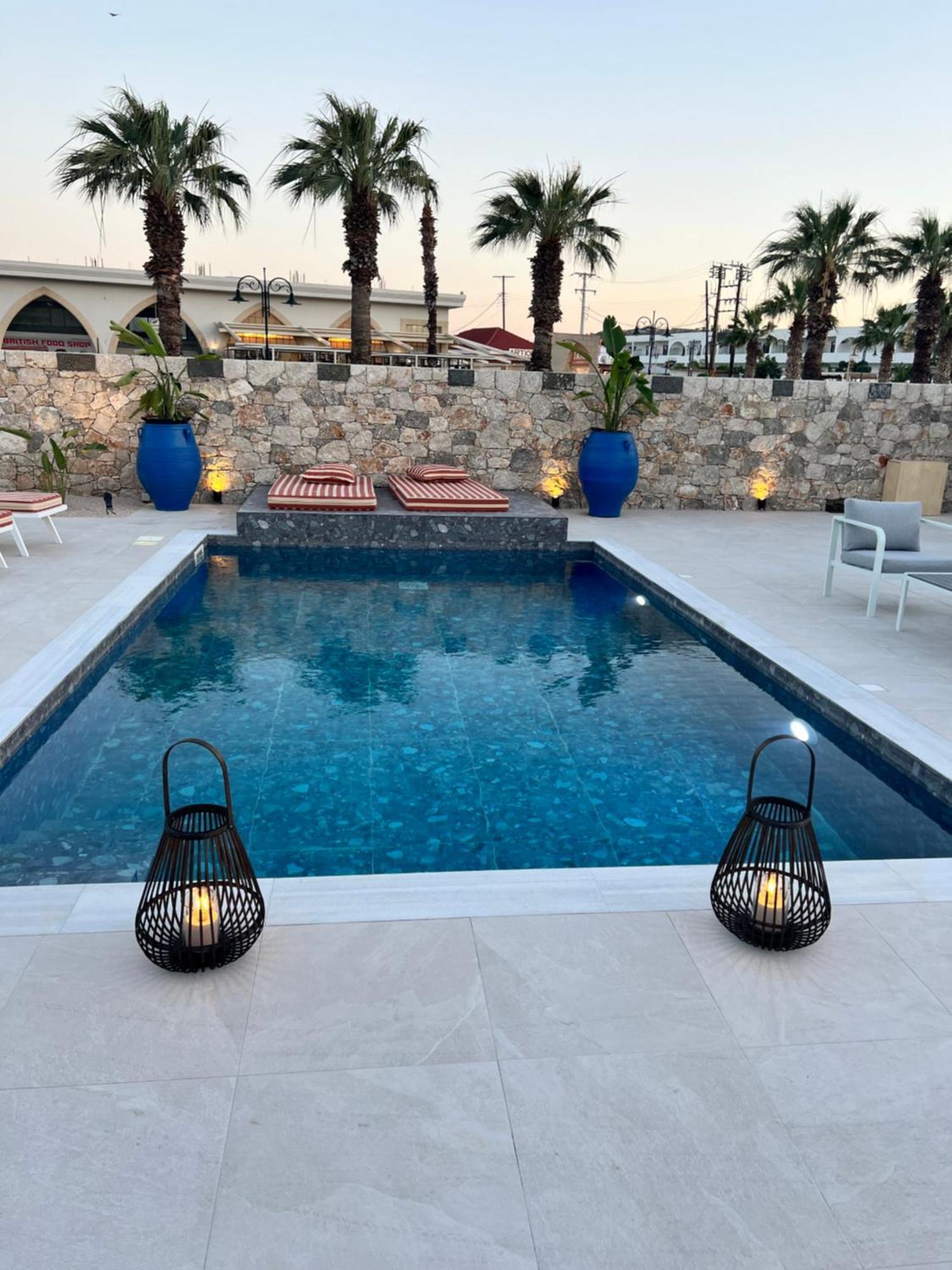 Cora May Central Villa With Private Pool 200M To The Beach Faliraki Buitenkant foto